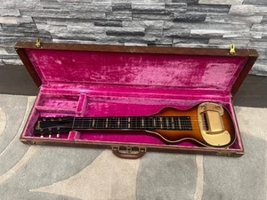 50er Jahre Gibson BR-6 Lap Steel E-Gitarre im original Lifton Koffer - Bild 1 von 16