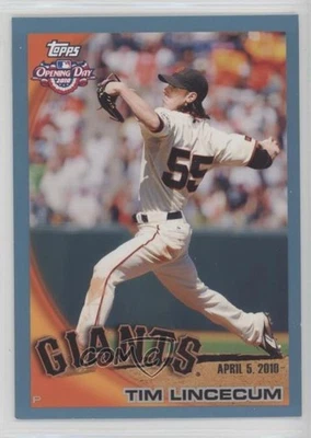 2010 Topps Opening Day Blue /2010 Tim Lincecum #41 - Image 1 of 2