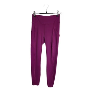 Lululemon Pants Women 4 Raspberry Invigorate 25” Athleisure Sportswear LW5CQMS - Picture 1 of 10