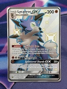Pokemon Lycanroc GX SV67/SV94 Sun & Moon Hidden Fates Shiny Vault Near Mint - Picture 1 of 7