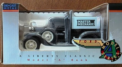 Banco Liberty Classic 1929 Modelo 'A' 1992 1:25 Diecast Metal 1203 Master Mechanic Foto 1 de 3
