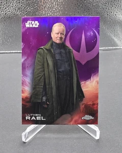 2025 Topps Chrome Star Wars Luthen Rael Purple Refractor 147/199 Card #84 - Picture 1 of 2