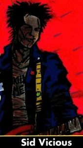 Tarjeta coleccionable #19 Sid Vicious, Famous Dope Fiends - Imagen 1 de 3