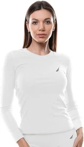 Damen Base Layer Thermo Top - leichtes warmes Kompressionsshirt für den Winter - Bild 1 von 5