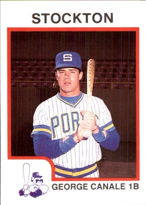 George Canale 1987 ProCards #256 RC FREE SHIPPING AutographDen - Image 1 of 2