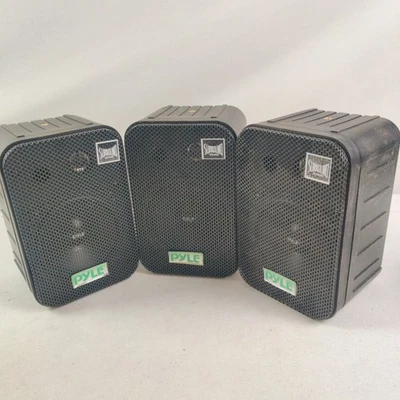 LOTE DE 3 Altavoces Impermeables Pyle PDWR40B 5.25" Interior Exterior SOLO SIN HERRAJES Foto 1 de 4