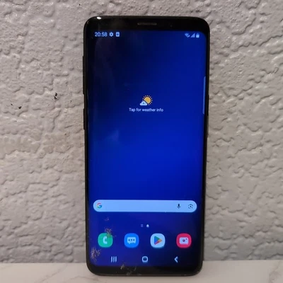 Samsung Galaxy S9 64GB Midnight Black SM-G960F Unlocked SPARES REPAIRS - Image 1 of 4