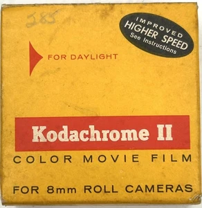 Expired 1963 Kodachrome II Higher Speed 8mm Film - Great for Art Projects! - Picture 1 of 6