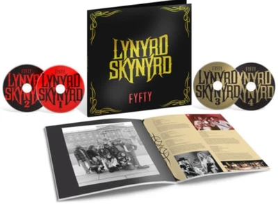 LYNYRD SKYNYRD FYFTY  4 CD Box Set w/36 Page Photo Book Liner Notes New Sealed Foto 1 de 4