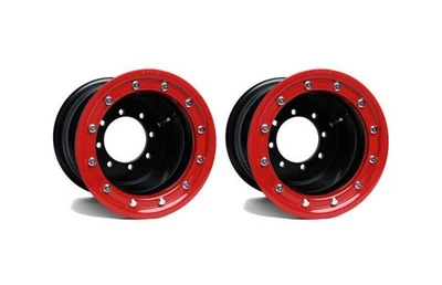 Banshee 350 Warrior  Rear Wheels  Beadlock  9x8  3+5  4/115  Alba Racing  BR - Изображение 1 из 4