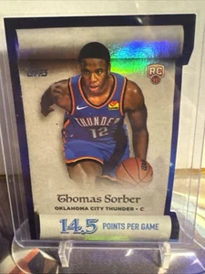 Thomas Sorber 2025-26 Topps Holiday Nice List Rookie!!! - Picture 1 of 2