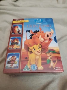 DER KÖNIG DER LÖWEN TRILOGIE 1-3 [Blu-ray Box Set] Disney Movie Collection *NEU/VERSIEGELT* - Bild 1 von 3