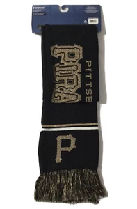 NEU MIT ETIKETT PITTSBURGH PIRATES FOREVER SAMMLERSTÜCKE SCHWARZ/GOLD SCHAL OFFIZIELL MLB NEU - Bild 1 von 10