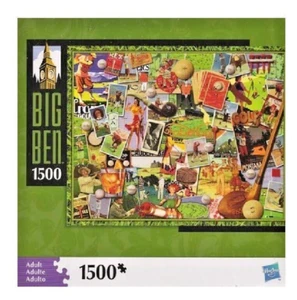 Big Ben 1500 Pc Puzzle Art Nostalgia Hasbro-New Sealed - Picture 1 of 1