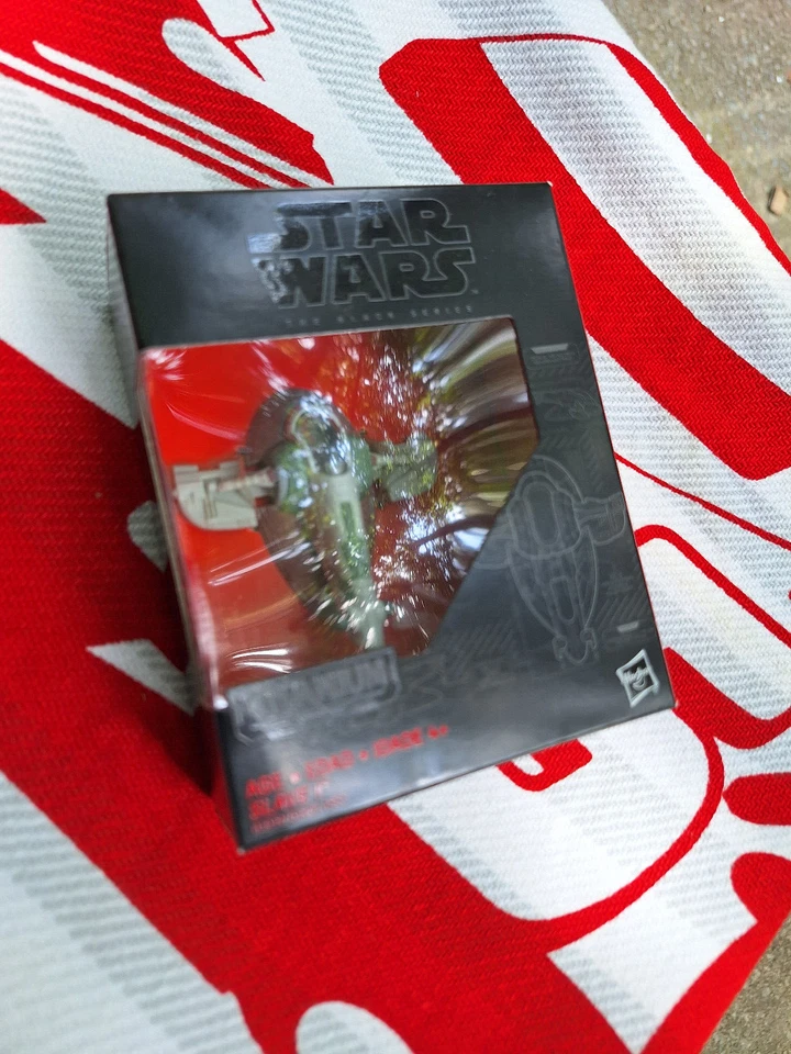 Star Wars The Black Series 10 Slave 1 Titanium Edition Boba Fett Force Awakens