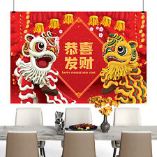 150*100cm 2024 Chinese New Year Backdrop Year of Dragon Photography Backdrop