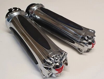 6271 - WIDOW GRIPS , All H-D 82-up - With dual cable Throttle - Изображение 1 из 3