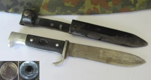 CUCHILLO EXPLORADOR BRANNIK REINO BULGARIA ORIGINAL DE LA SEGUNDA GUERRA MUNDIAL RARO - Imagen 1 de 9