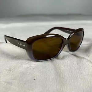 Ray Ban Sunglasses Brown Cat Eye Frame Only RB4101 JACKIE OHH 860/51 58-17 135 - Picture 1 of 7