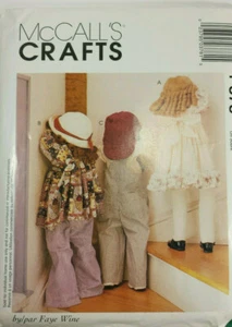 McCall's Standing Doll Pattern #P378 by Faye Wine Uncut - Picture 1 of 3