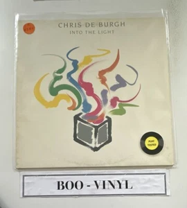 CHRIS DE BURGH Into The Light 1986 UK Vinyl LP + Inner Lyric VG+ / EX - Picture 1 of 6