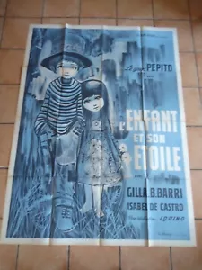 ** ORIGINAL KINO POSTER POSTER Das Kind und sein blauer Stern Pepito - Bild 1 von 4