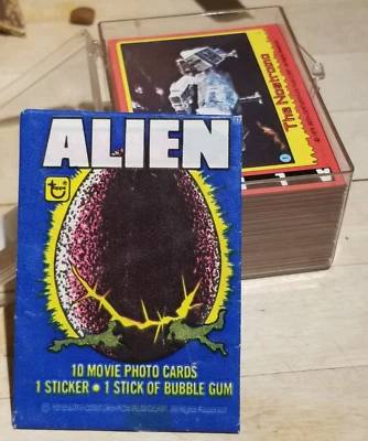 ALIEN Trading Card Complete Set of 84 Cards Topps 1979 NM - M, SEE VIDEO - Image 1 of 4