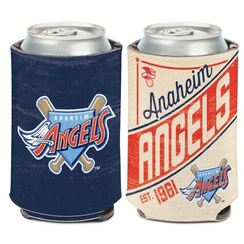 LOS ANGELES ANGELS COOPERSTOWN COLLECTION SOFT FOAM CAN COOZIE KOOZIE COOLER Cover