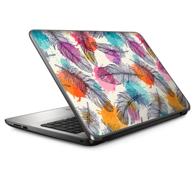 Чехол для ноутбука универсальный для 13 дюймов - перья красочная акварель птица - Изображение 1 из 4