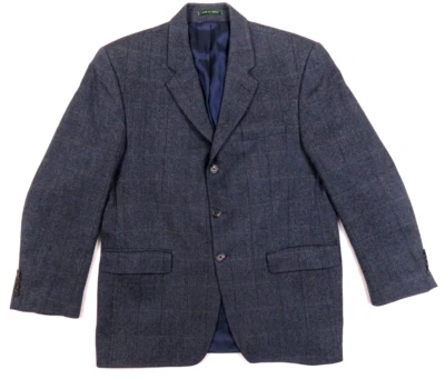 Blazer Abrigo Deportivo Chaqueta 42R Lauren Ralph Lauren 100% Lana Cordero 3 Botones Foto 1 de 4
