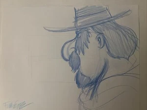 Despicable Me 2 Original Production Drawing El Macho By Storyboard Artist Frank - Picture 1 of 2