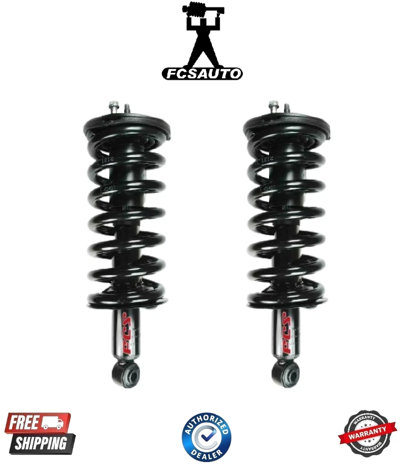 Front L/R Suspension Strut and Coil Spring FCS 3345497 For Nissan Titan RWD - Image 1 of 1