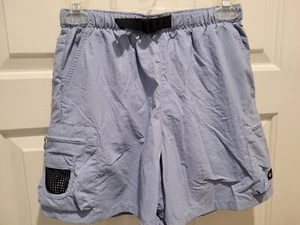 Columbia Youth Unisex Active Hiking Light Blue Shorts sz. 10/12 - Picture 1 of 5