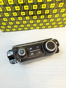 Véritable Ferrari F164 Portofino Carbone Fibre Navigation Radio Manette Switch - Picture 1 of 4