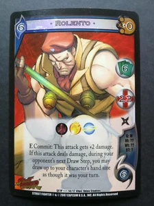 Universal Fighting System Street Fighter SF7P 14/17 Rolento Foil U/P - Picture 1 of 2