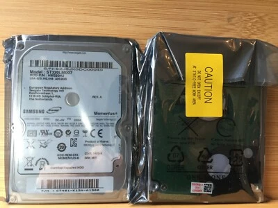 HM320HJ ST320LM007 Samsung Seagate Momentus 320GB 2.5" Hard Drive 0 HOUR NEW - Image 1 of 2