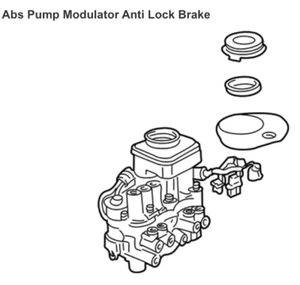 HONDA ACURA GENUINE OEM 91-96 NSX Abs Pump Modulator Anti Lock Brake Assy - Picture 1 of 5