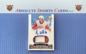 2019-20 The Cup RYAN KUFFNER RC | On Card Auto | 2clr Jersey | # /249 Red Wings