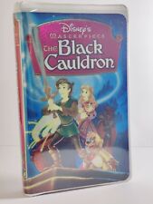 Disney The Black Cauldron (VHS, 1998) Holographic Cover