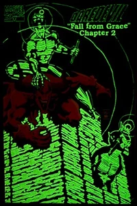 Daredevil #321 Marvel 1993 (FN/VF 7.0) Glow-in-the-Dark Wrap-around Cover - Bild 1 von 12