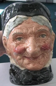 Royal Doulton - Granny (with tooth) Large Character Jug - D 5521 - Excellent - Picture 1 of 6