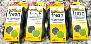 Original Tuff-Scrub 2in1 Microfiber Cleaning Sponge Pads Highest Quality 8 Pack - Picture 1 of 2