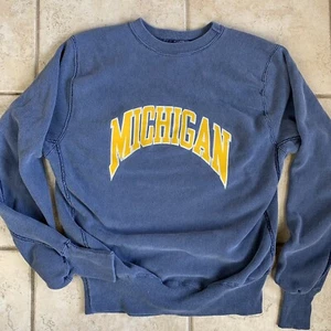 Sudadera Sudadera Vintage Michigan MVP Pro Tejido Talla M Universidad Wolverines - Imagen 1 de 12