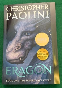 Eragon Book 1 Inheritance Cycle Christopher Paolini SIGNED PB 1st Print 2023 a - Foto 1 di 13