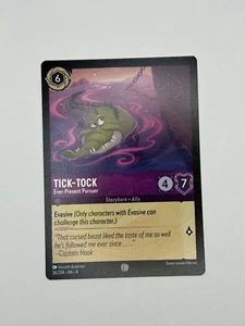 Disney Lorcana Ursula’s Return-Tick-Tock - Ever-Present Pursuer 56/204 NON-FOIL - Picture 1 of 2