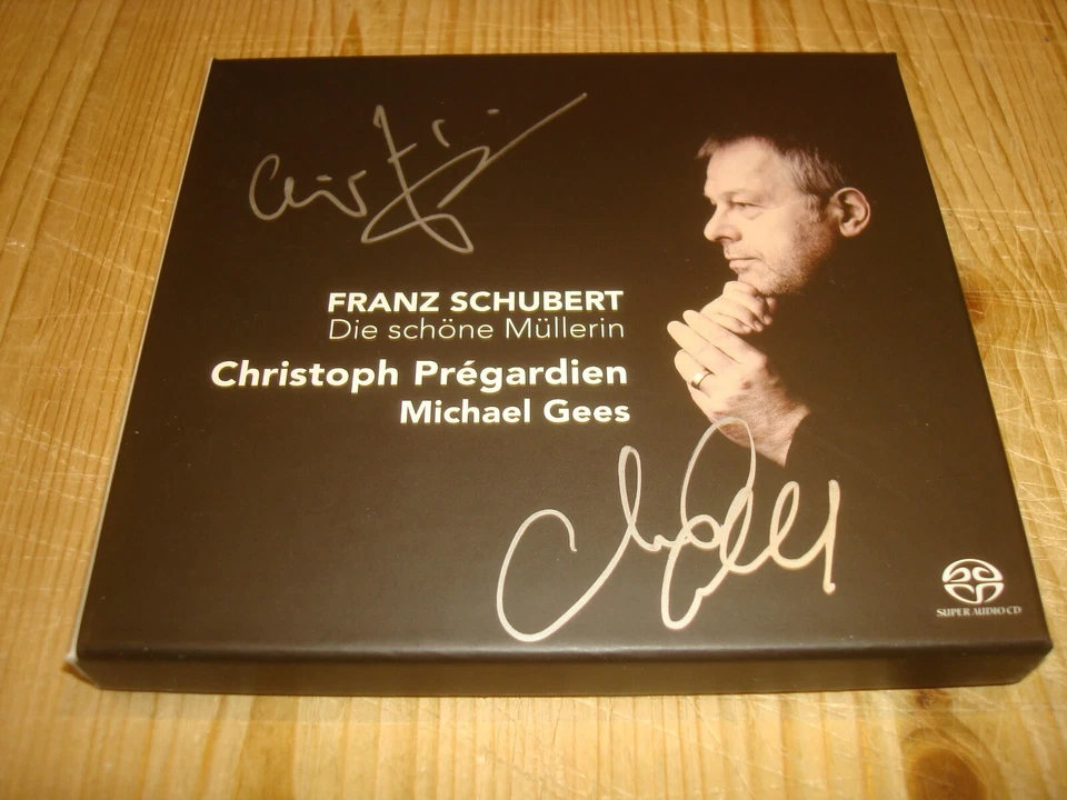 CHRISTOPH PREGARDIEN & MICHAEL GEES Die schöne Müllerin SACD BOX Signed Signiert - Bild 1 von 2