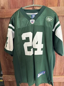 New York Jets - DARRELLE REVIS - Size L Reebok Jersey - Picture 1 of 3