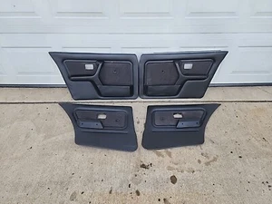 BMW E30 325 SEDAN HOUNDSTOOTH BLACK HOUNDS DOOR PANEL PANELS CARD CARDS 31 - Picture 1 of 24