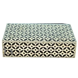 Wohndeko Kamelknochen handgepflanzte Box - Bild 1 von 6