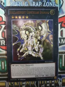 Yugioh! Stellarknight Constellar Diamond Ultimate Rare NM 1st Ed NECE-EN051 - Picture 1 of 7